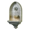 53265CT Canterbury Wall Fountain in Cement Finish
