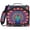 Peacock with Iridescent Tail, variant on Zipper Binder with Shoulder Strap 2 inch 3 Ring Waterproof File Folder Organizer Bag 500 Sheet Peacock with Iridescent Tail
