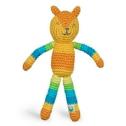 green sprouts Animal Friend Rattle made from Organic Cotton