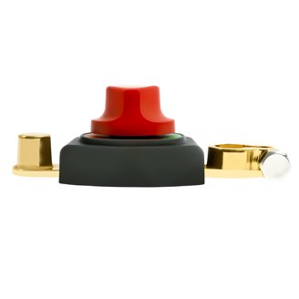 Sherco-Auto Side Post Battery Disconnect Switch - Quick Master Shut Off Isolator For Car/Truck 12V