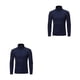 thumbnail image 4 of Sonducket Ropa interior térmica para hombre, Tops de cuello alto, jersey de manga larga de Color sólido, camisa ajustada para oficina de otoño Type1 NO1, 4 of 6