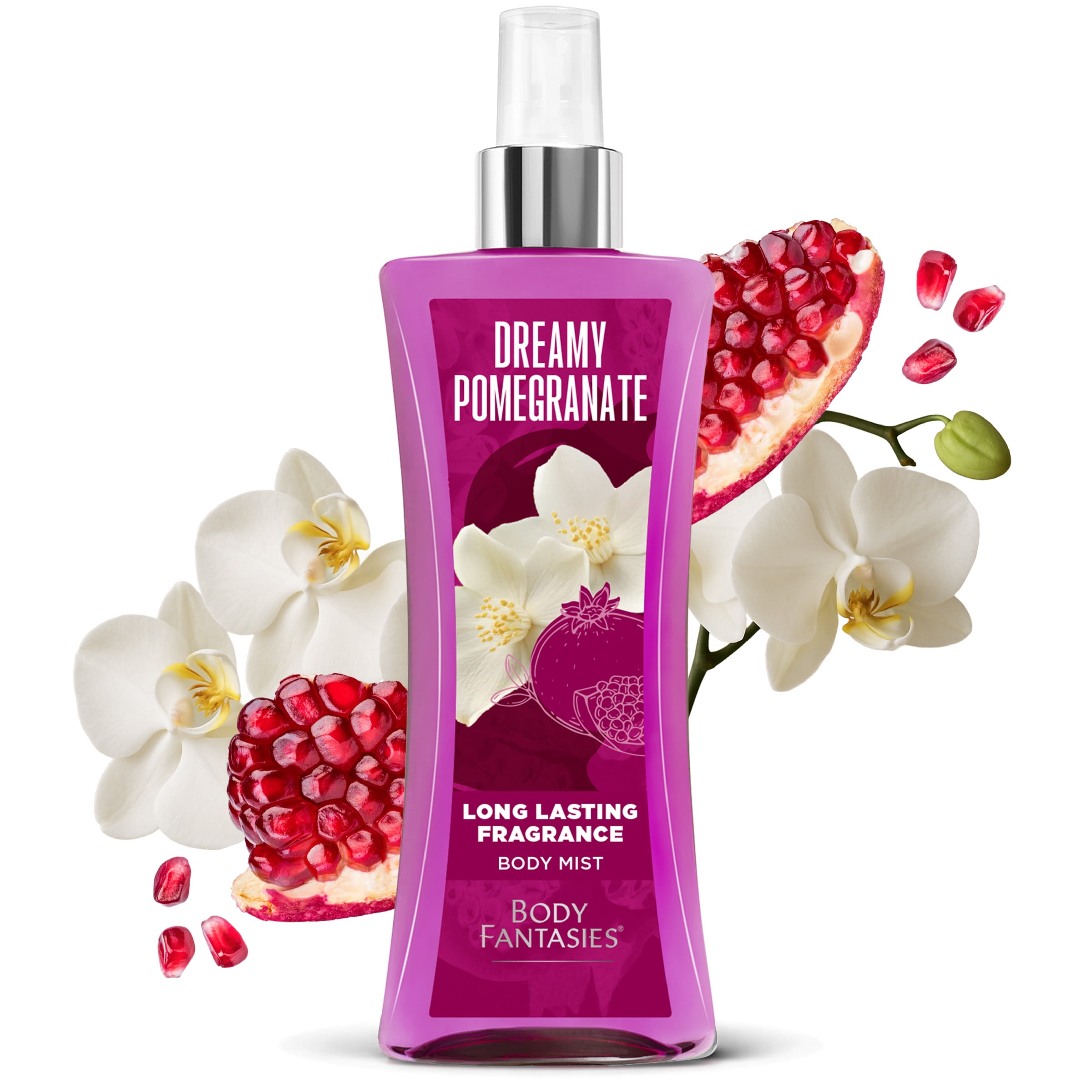 Body Fantasies Signature Fragrance Body Spray, Dreamy Pomegranate