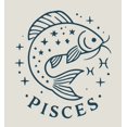 thumbnail image 2 of Pisces Zodiac Fish With Glitter Adult Sand Long Sleeve Hoodie-Medium, 2 of 6