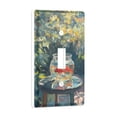 thumbnail image 2 of Yayeee Toggle Light Switch Wall Plate 1-Gang 4.5"x2.7" Home Decorative Outlet Cover, Sunshine Goldfish, 2 of 7
