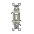 thumbnail image 2 of Leviton 15 amps Toggle Switch Ivory 1 pk, 2 of 2