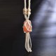 thumbnail image 2 of Decoración de suspensión para coche con cristales curativos de sal del Himalaya y Feng Shui, 2 of 5