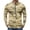 Khaki&10^0601V, variant on Camo Men Long Sleeve Cycling Jersey with 3+1 Rear Zipper Pockets Men Workout Shirt Upf 50+ Half Zip Breathable Outdoor Quick Dry Bike Shirts Men