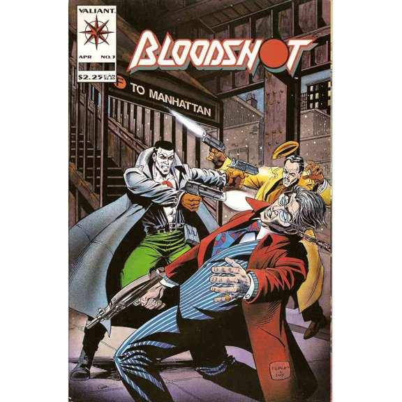 Bloodshot #3 VF ; Valiant Comic Book