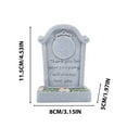 thumbnail image 3 of DefiDgd Pet Tombstone Dogs Cats Small Resin Grave Markers,Pet Dog Grave Markers Garden Memorial Stones Dog Sympathy Gifts for Dogs Cats Indoor Outdoor(B), 3 of 5