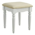 thumbnail image 3 of Furniture of America Tamarah Wood 3-Piece Bedroom Vanity Set in White, 3 of 7