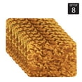 thumbnail image 1 of Metallic Leaf Placemat Set of 8 BRONZE, 1 of 2
