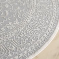 thumbnail image 4 of Safavieh Reflection Dolkar Oriental Area Rug, Light Gray/Cream, 6' x 8' Oval, 4 of 11