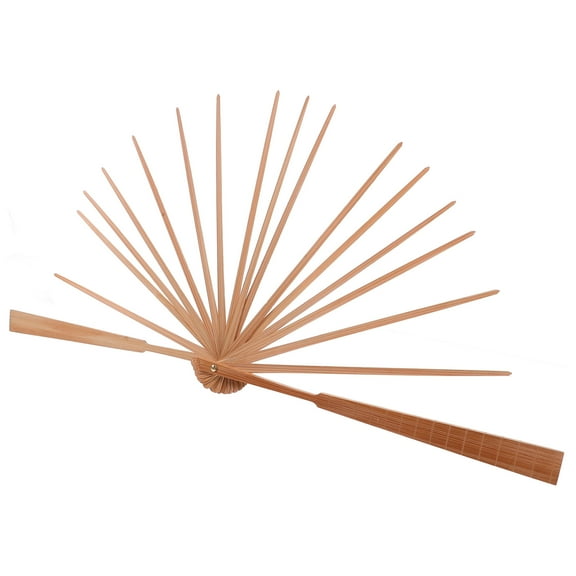 DIY Bamboo Folding Fan Frame Japanese Hand Fan Craft Supplies 1 Set for Making Chinese Hand Fans