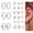 Steel-colored pink diamond set, variant on Hegnshan Flat Back Earrings for Women Hypoallergenic Surgical Steel Earrings for Sensitive Ears-20G Cartilage Earring Stacks 14K Gold Plated Hoops Flatback Stud Earring Sets for Multiple