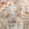 thumbnail image 6 of SAFAVIEH Silverado Orlando Abstract Polyester Runner Rug, Ivory/Gold, 2' x 8', 6 of 8