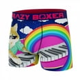 thumbnail image 2 of CRAZYBOXER Meme Culture Cat Piano Men's Boxer Briefs, 2 of 3