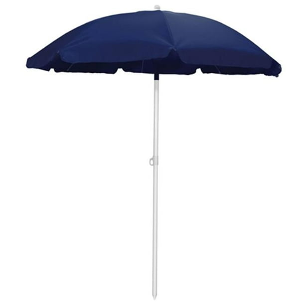 Parapluie 5.5 Parapluie de Pique-Nique de Plage Portable - Bleu Marine