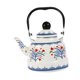 thumbnail image 5 of Hervidor de agua de té de esmalte hervidor de agua caliente, 1.7L, hervidor de estufa, elegante, decoración de la cocina decoración de hojas de hojas Estilo B, 5 of 10