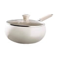 thumbnail image 2 of simhoa Frying Pan Nonstick Cooker Cooking Pot Soup Pot for Soup Breakfast Vegetable 24cm, 2 of 7
