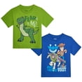 thumbnail image 1 of Pack de 2 camisas Disney Toy Story Boys Buzz Woody Rex 2T-7, tallas 5-6, 1 of 7
