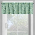 thumbnail image 4 of Ambesonne Floral Valance & Curtain, Spring Tulip Petals, 55"x45", Turquoise Teal Marigold, 4 of 6