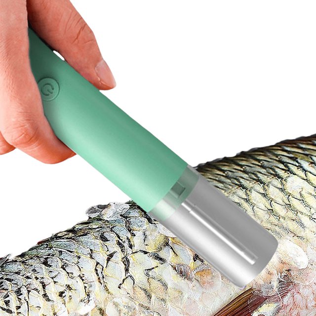 Removedor Escamas Pescado Inalámbrico Al Elimina Fácilmente Las