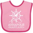 thumbnail image 3 of Inktastic Annapolis Maryland Vacation Boys or Girls Baby Bib, 3 of 4