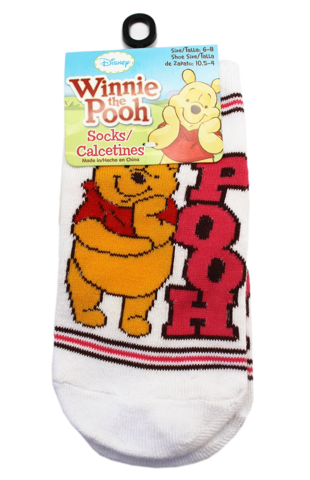 Size 9-12 Disney Winnie The Pooh Socks