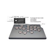 Fight Stick for Arcade Stick for PS4/PS5/Switch Leverless Controller Arcade Stick with RGB Light Turbo Function
