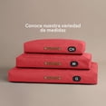 thumbnail image 2 of Cama Antiestrés de Foam Esquimal Rojo para Perro y Gato Grande Lavable, 2 of 6