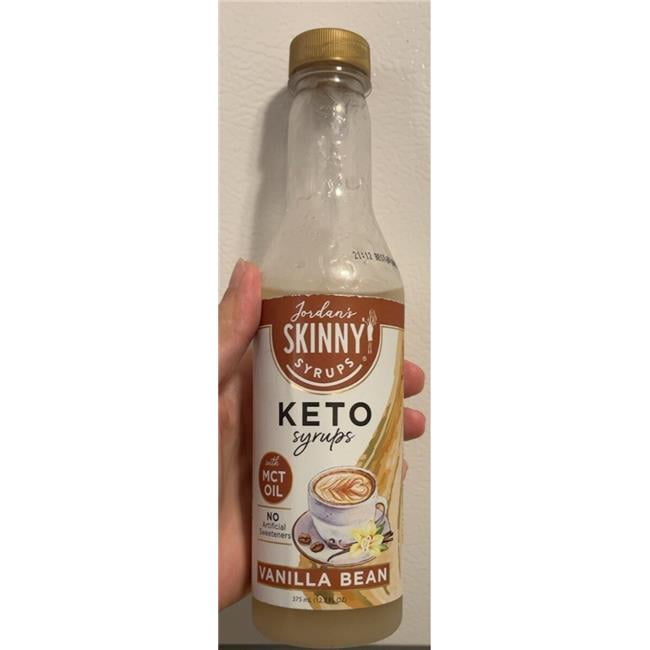 Skinny Syrups 400759 12.7 fl oz Vanilla Bean Coffee Syrup with MCT