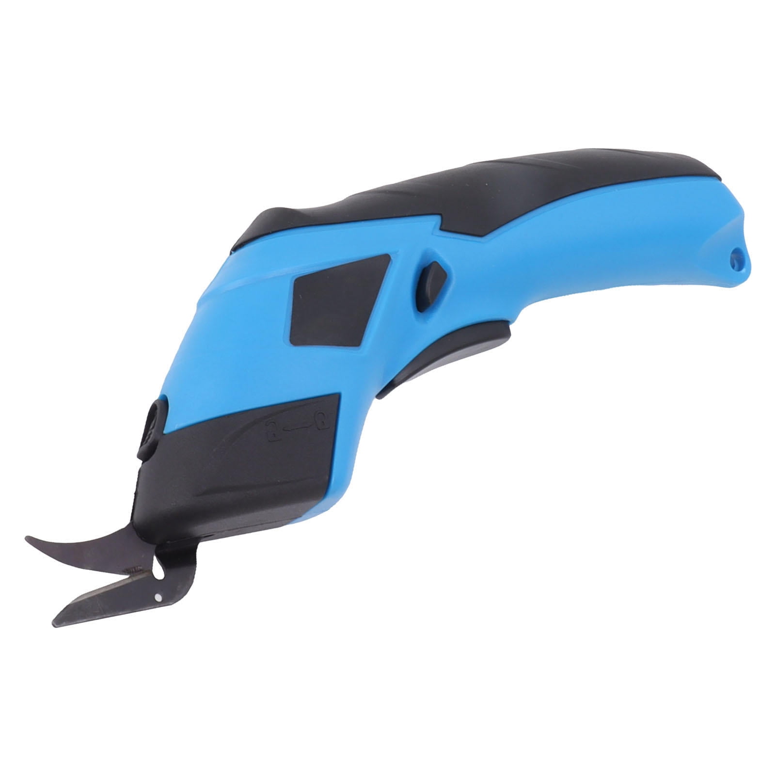 YAHHU Cordless Electric Fabric Scissors, Rechargeable Handheld Cutter, 85° Tungsten Carbide Blade, 5.12"×8.27" – Ideal for Cloth, Carpet & Soft Leather