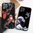 thumbnail image 2 of Funda de silicona con relieve 3D para iPhone, carcasa con relieve de TPU para modelos 14, 12, 11, 13 Pro Max, SE 2020, 2022, X, XR, XS, 6, 7, 6S, 8 Plus Fivean unisex, 2 of 2