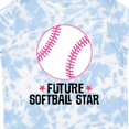 thumbnail image 4 of Inktastic Future Softball Star Sports Girls Toddler T-Shirt, 4 of 5
