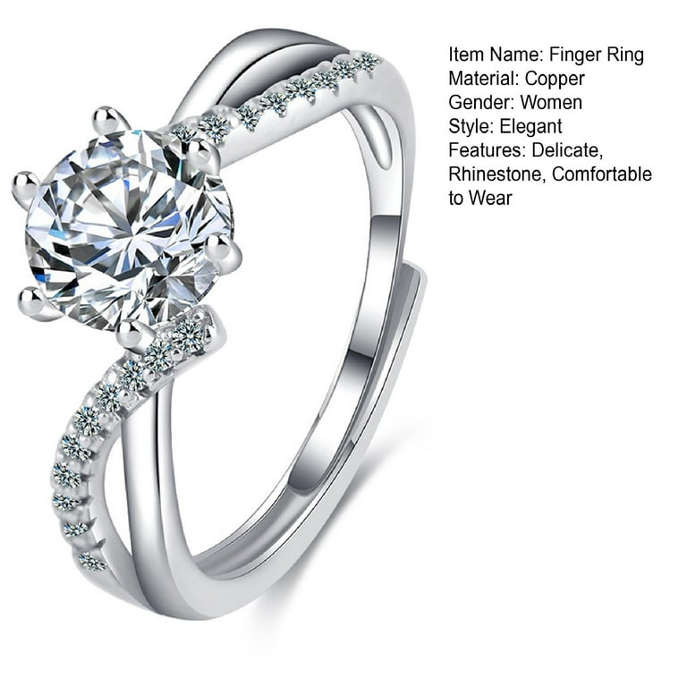 Name on sale embedded rings