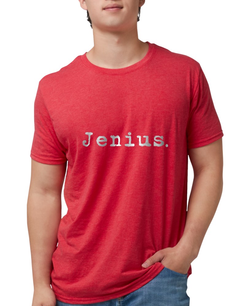 CafePress Jenius. T Shirt Mens Triblend TShirt