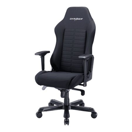 Cloth Desk Chair DXRacer Iron Series Black - Strong Mesh Cloth - OH/IS132/N - Ergonomic, High Back, Reclining, Gaming \ E-Sports \ Office Chair ()