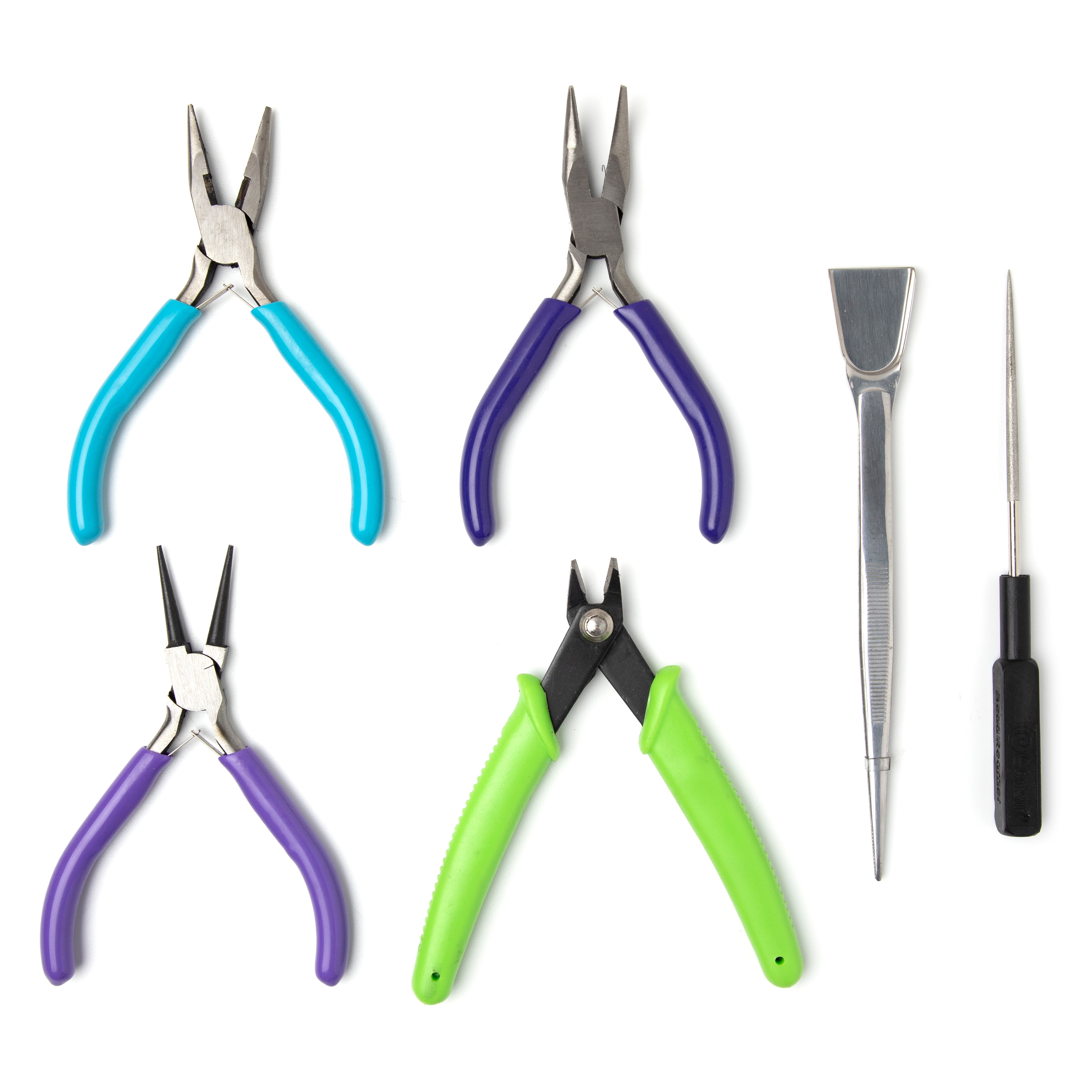  Cousin Precision Comfort Tool Kit Jewelry-Making-Pliers, Black