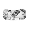 thumbnail image 3 of Wukai Retro Rooster Sports sweatband,Men & Women Sweatband Headband for Running, Cross Training, Racquetball, Working Out, 3 of 7