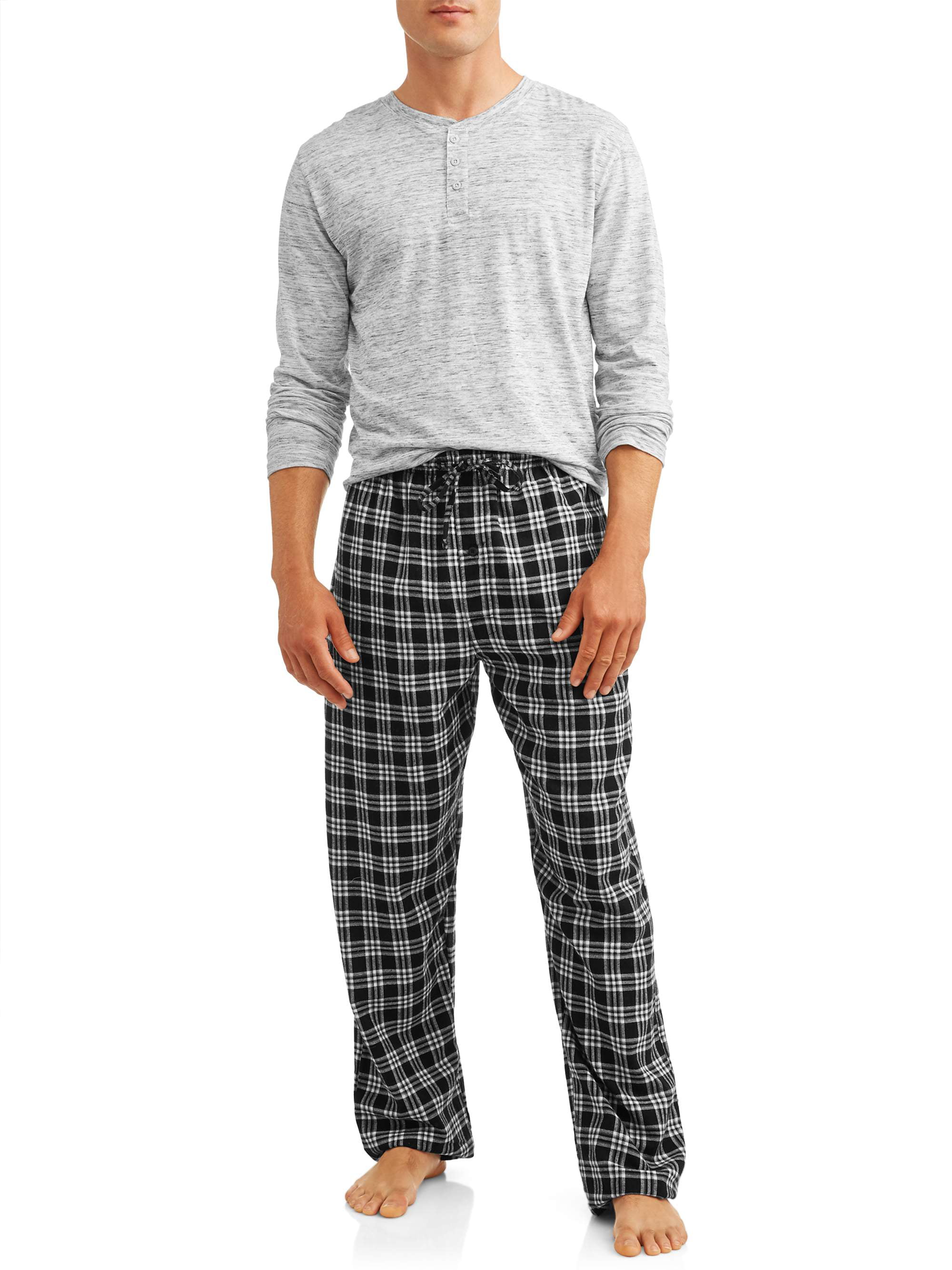 Hanes Mens Jersey Knit Pajama Set