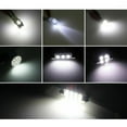 thumbnail image 4 of 42PCS Car Interior Combo LED Map Dome Door Trunk License Plate Light Bulbs White, 4 of 11