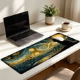 thumbnail image 2 of Brecoy Extended Large Gaming Mouse Pad, 31.5" x 11.8" Desk Mat with Stitched Edges, Waterproof Non-Slip Rubber Base, Desk Protection for Home Office & Gaming, 2 of 7