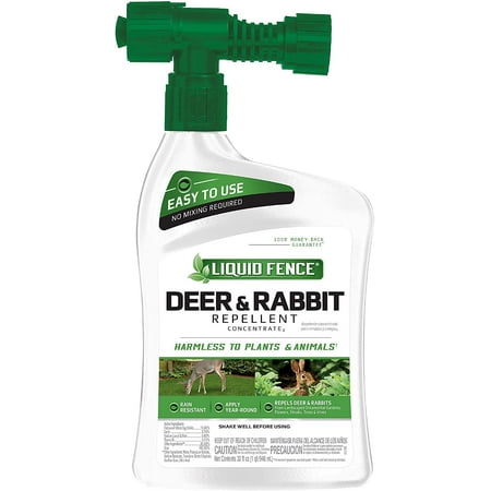UPC: 0651124750441 | Liquid Fence Deer and Rabbit Repellent  RTU Hose-End Spray  32 oz