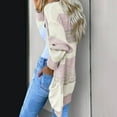 thumbnail image 2 of Vedolay Womens Fall Tops Casual Jackets for Womens Autumn Coats Solid Color Long Sleeve Casual Jacket Outerwear,Pink L, 2 of 5