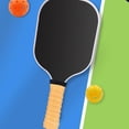 thumbnail image 2 of Pickleball Paddle Grip Tape Breathable Anti-slip Shock-absorbing Soft Pickleball Racket Racquet Overgrip Wrap Pickleball Accessories -Orange, 2 of 8
