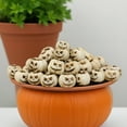 thumbnail image 5 of LAMIRO Mini Pumpkin Decorations 20 Halloween Mini Pumpkin Figurines Halloween Pumpkins Face Resin Sculptures For Home Desktop Decoration Potted Decoration Sculptures & Statues 1.6X1.6Cm, 5 of 7