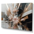 thumbnail image 2 of Designart "Rose Gold Linear Floral Elegance II" Floral Wall Decor, 2 of 5