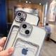 thumbnail image 4 of Funda De Inserción De Tarjeta Galvanizada , Paquete Completo , Teléfono Anticaída Y A Prueba De Golpes Adecuada Para iPhone 11 12 13 14 PRO MAX X XR 7 8 plus, 4 of 4