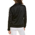 thumbnail image 2 of Chiara Ferragni womens  80s Crystal Jacket, XS, Black, 2 of 3