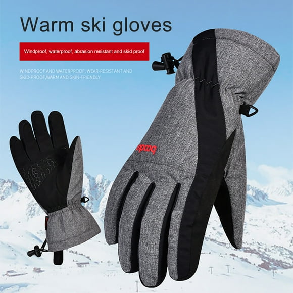 Teissuly Ski Gloves Breathable Winter Gloves Screen Snowboard Gloves Teissuly WER202311011953